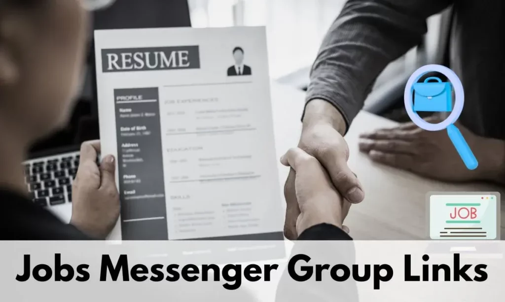 Messenger Jobs Group Link