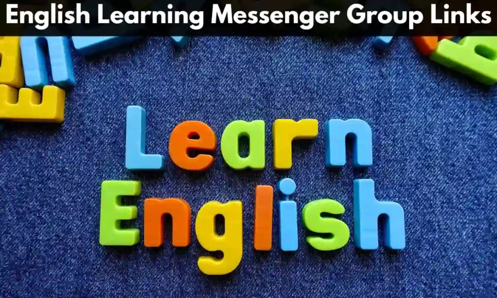English Learning Facebook Messenger Group Link