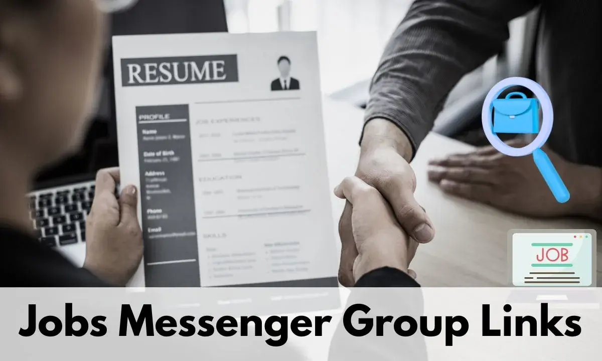 Jobs Messenger Group Links