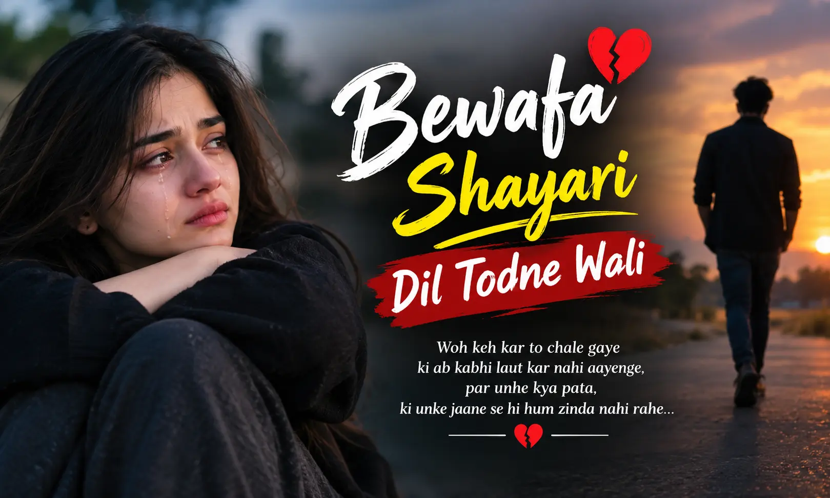 Bewafa shayari dil todne wali